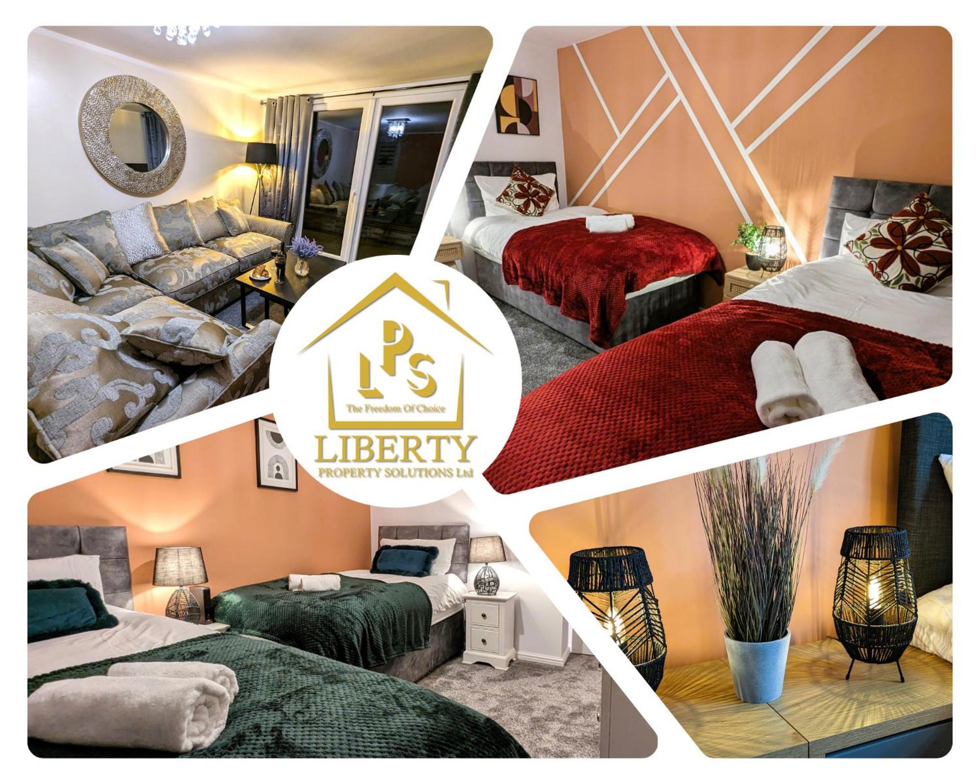 6 Guests * 4 Bedroom * Free Wi-Fi *亨廷登 外观 照片